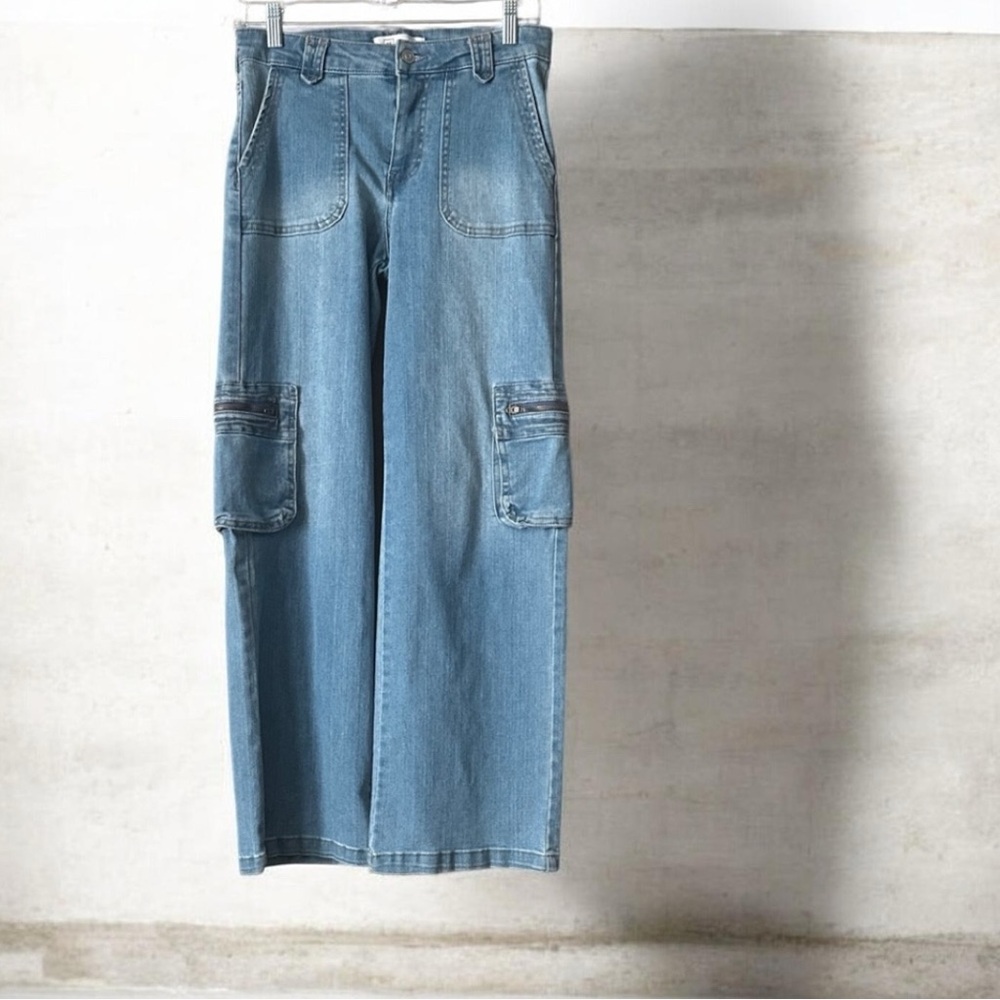 Re generation by celebrity pink Cargo Wide-Leg Jeans